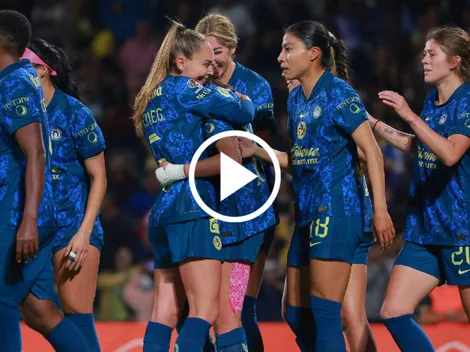 América Femenil se impuso con autoridad a Pumas por 3-1