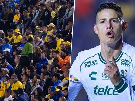 Policía intervino ante el fenómeno James Rodríguez vs. América