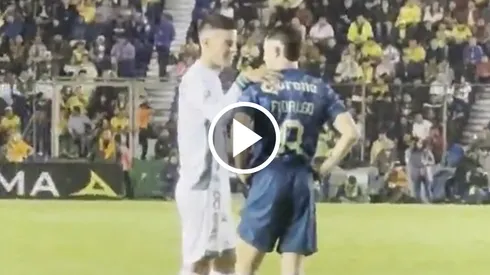 Fidalgo y James se robaron la atención de los fanáticos.