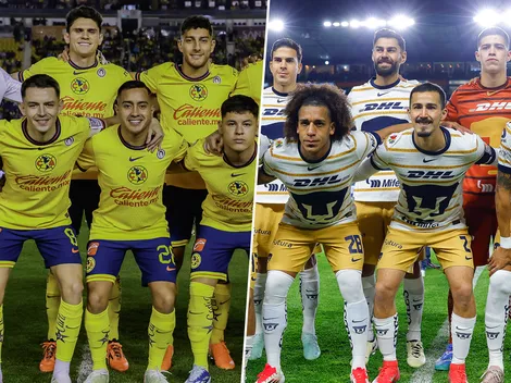 Alineaciones confirmadas de América vs. Pumas para el Clásico Capitalino