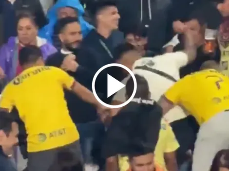 Clásico Capitalino protagonizó tremenda bronca que no se vio en TV