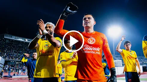 Las Águilas celebraron con todo el triunfo ante Pumas.