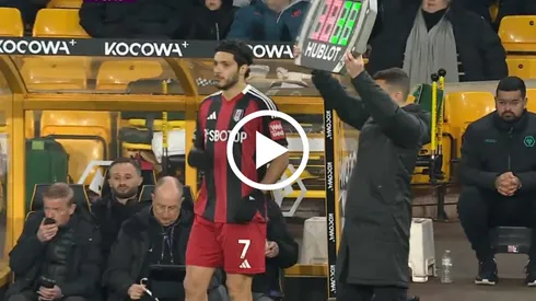 El espectacular recibimiento de la afición de Wolves a Raúl Jiménez