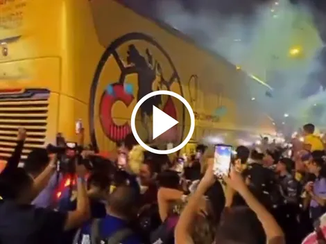 Afición sorprende al América con eufórico recibimiento en Guadalajara