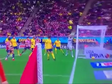 Rodolfo Cota salva al América con una gran demostración de reflejos