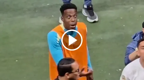 Borja se terminó encarando con la afición.