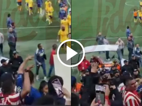 Se revela el aficionado que lanzó la botella de vidrio a Kevin Álvarez