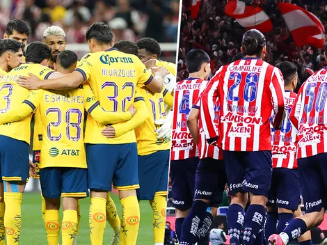 América vs. Chivas: alineaciones confirmadas para la la Vuelta