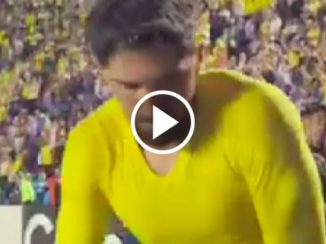 No se vio por TV: el emotivo gesto de Diego Valdés con la afición