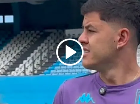 ¿Decepcionado de Racing? La reacción de Richard Sánchez que se hizo viral