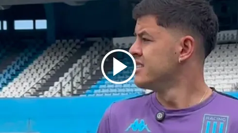 Richard Sánchez ya tiene fecha para debutar con Racing