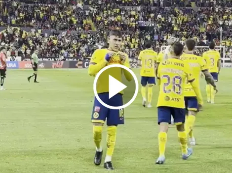 Chicote Calderón y su emotivo festejo tras vacunar al Atlas