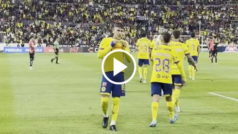 Chicote Calderón y su emotivo festejo tras vacunar al Atlas