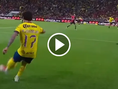 América dejó sin reacción a todo el Atlas con jugada de laboratorio