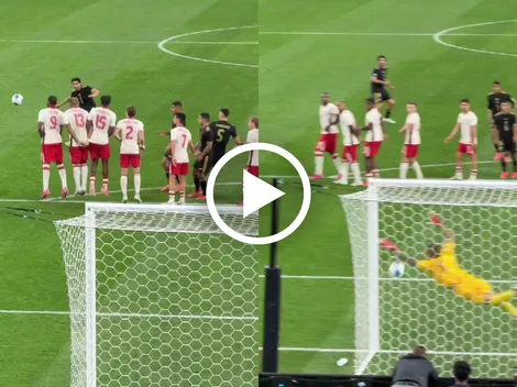 La toma que no se vio en TV del golazo de Raúl Jiménez a Canadá