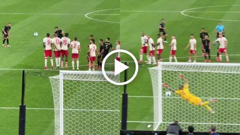 La toma que no se vio en TV del golazo de Raúl Jiménez a Canadá