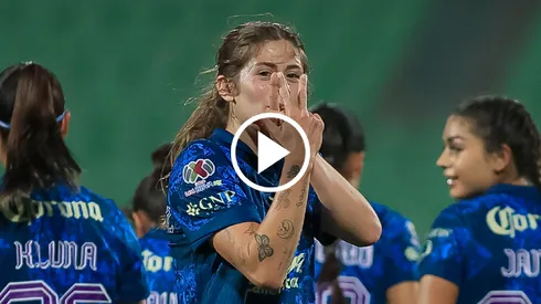 América goleó a Santos de visita.