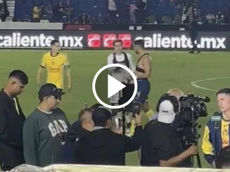 No se vio en TV: Así fue el inesperado gesto de Sebastián Córdova con el América