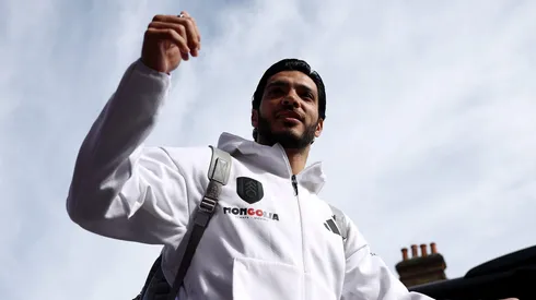 Raúl, listo para ver a sus Águilas ganar.