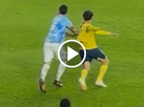 El video del penal no pitado sobre Diego Valdés que indigna a todos