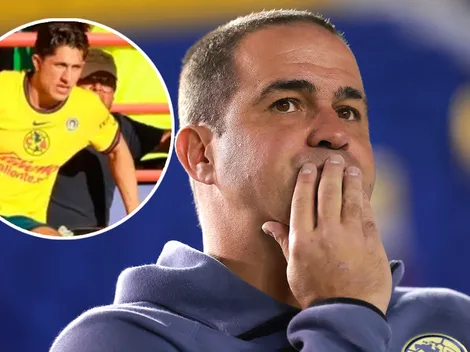 Fractura de Cervantes complicaría al América el resto del torneo