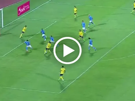 El gol de Fidalgo que puso el empate ante Cruz Azul