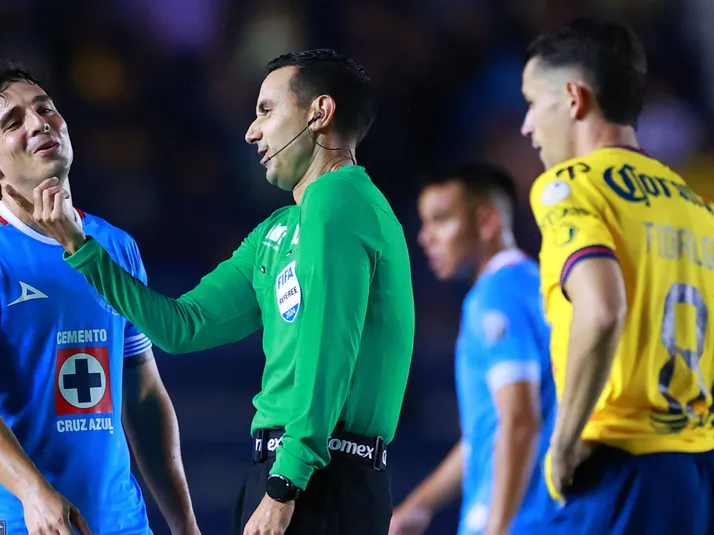 La designación arbitral elegida para el América vs. Cruz Azul de la Liga MX