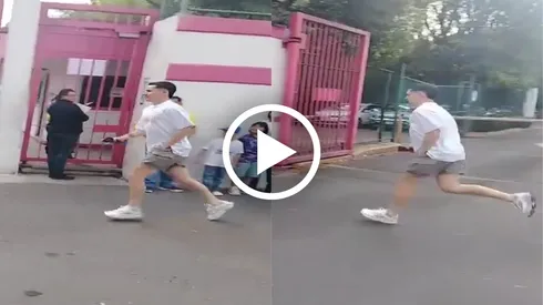 La curiosa entrada que protagonizó Fidalgo en la instalaciones de Coapa