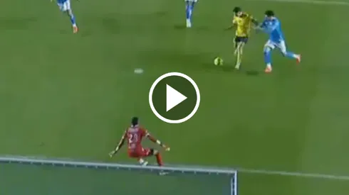 Fidalgo no pudo definir la gran jugada.