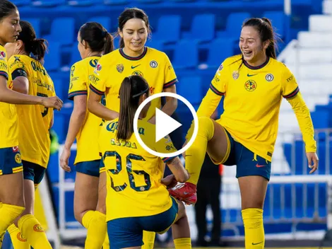 América Femenil goleó a Tijuana y sigue en la cima