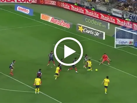 El gol anulado a Erick Sánchez por fuera de lugar ante Monterrey
