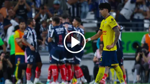 América perdió por la mínima ante Monterrey