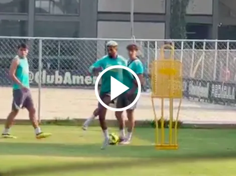 El video de Rodrigo Aguirre que levantó el ánimo del América