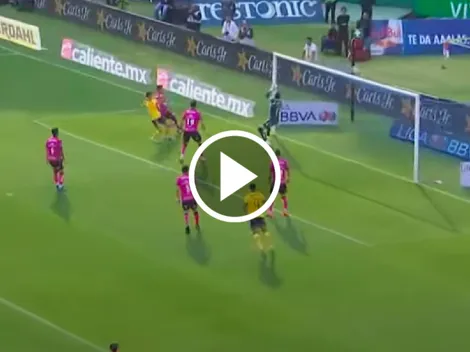 Fidalgo convierte un golazo de cabeza ante Mazatlán