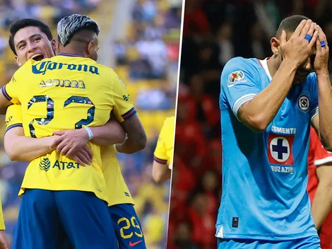 Afición de América da golpe de realidad a Cruz Azul con fuerte burla