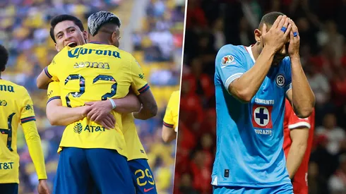 América terminó arriba de Cruz Azul, una vez más...
