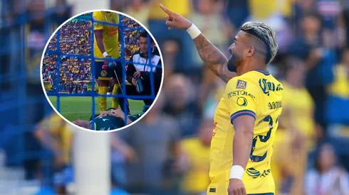 Aguirre se tomó un momento para bromear.