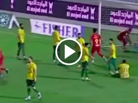 El picante recado de Julián Quiñones al portero rival tras su golazo