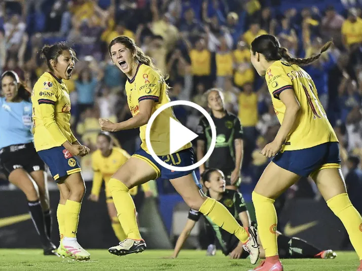 América Femenil goleó a Juárez y avanza a Semifinales