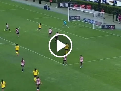 El golazo de Montse Saldívar a Chivas en las Semifinales