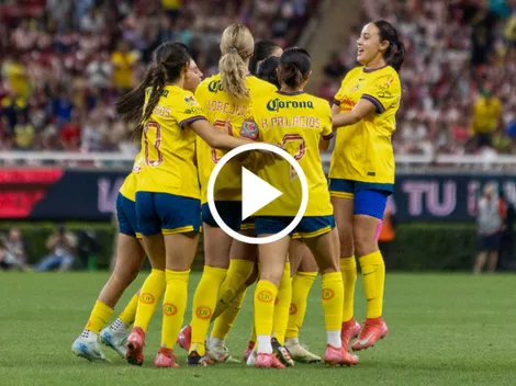 América Femenil igualó ante Chivas en las Semifinales de Ida