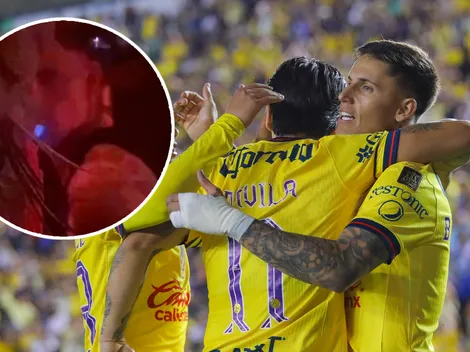 Lo captaron de fiesta de noche y su futuro en América está en duda