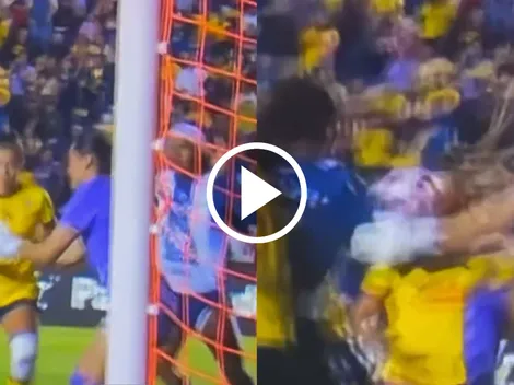 El penal a favor de América Femenil en la Final que el VAR no detectó