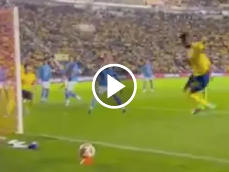 La toma que no se vio en TV del golazo de Cristian Borja ante Cruz Azul