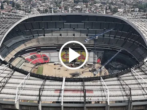 Así avanza el Estadio Azteca: imágenes exclusivas de la remodelación