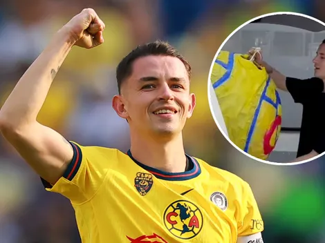 Así reaccionó Fidalgo al curioso regalo que le hizo un aficionado