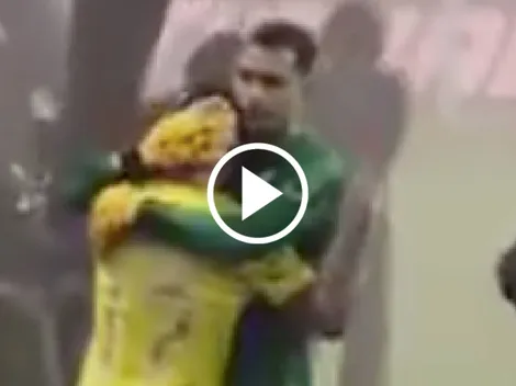 Zendejas rompió en llanto y solo Malagón pudo consolarlo