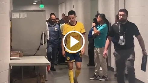 El español se rompió tras perder ante LAFC.