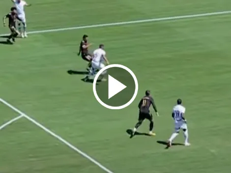 Raúl y Giménez se combinaron en el gol que entusiasmó al Tri