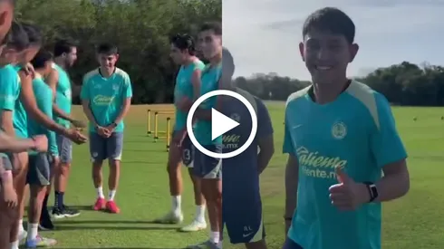 La épica bienvenida que dieron los jugadores de América a Alexis Gutiérrez